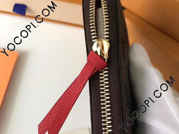 N60534】 ルイヴィトン ダミエ・エベヌ 財布 コピー LOUIS VUITTON ポルトフォイユ・クレマンス スリーズ ドファスナー長財布_ ヴィトン ラウンドファスナー財布_ルイヴィトン 財布_ルイヴィトンコピー_ブランドコピー優良店