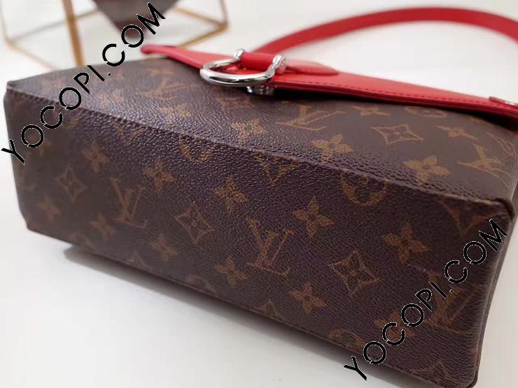 M44031】 ルイヴィトン モノグラム バッグ コピー 「LOUIS VUITTON」サン・ミシェル モノグラム エピ・レザー コクリコ  ショルダーバッグ_ルイヴィトン ショルダーバッグ_ルイヴィトンバッグ_ルイヴィトンコピー_ブランドコピー優良店