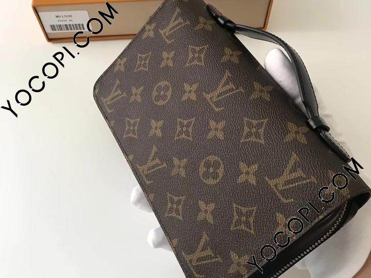 日本正規取扱商品 ルア様 LOUIS VUITTON ヴィトン マカサー ジッピー