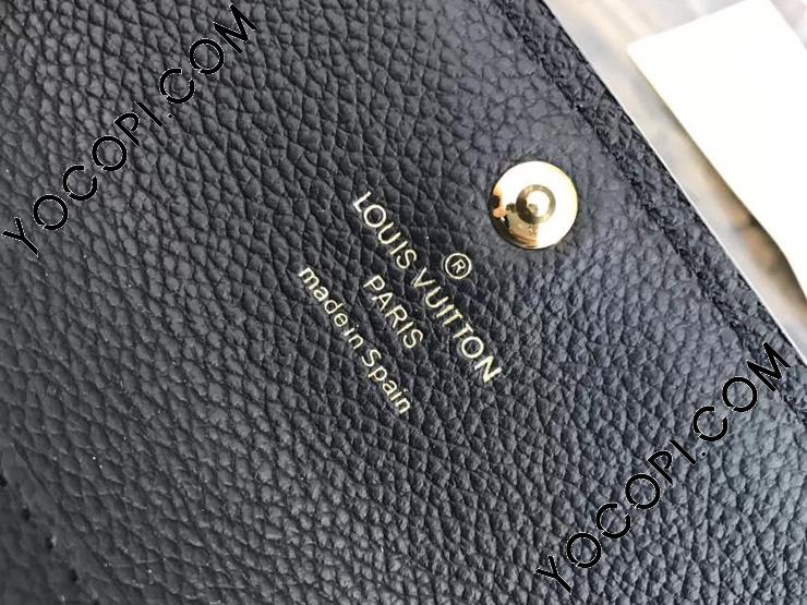 M62184】 ルイヴィトン モノグラム・アンプラント 財布 スーパーコピー 「LOUIS VUITTON」 ポルトフォイユ・ポンヌフ・コンパクト ヴィトン  財布 レディース 三つ折り ノワール_ルイヴィトン 三つ折り財布_ルイヴィトン 財布_ルイヴィトンコピー_ブランドコピー優良店