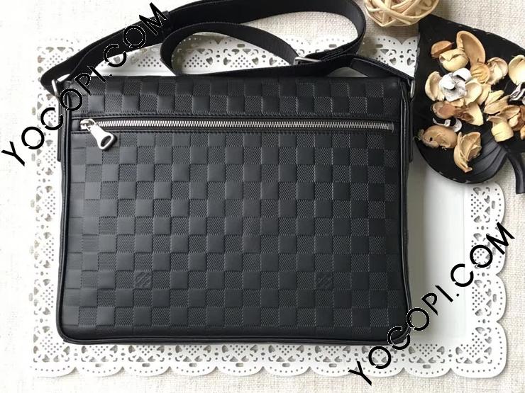 N41038】 LOUIS VUITTON ルイヴィトン ダミエ・アンフィニ バッグ コピー ディストリクト MM ヴィトン メンズ  メッセンジャーバッグ_ルイヴィトン メンズ バッグ_ルイヴィトンバッグ_ルイヴィトンコピー_ブランドコピー優良店