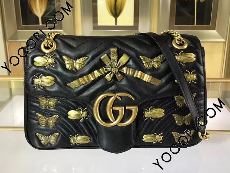 443496 DTDOT 1000】 GUCCI グッチ GGマーモント バッグ スーパー