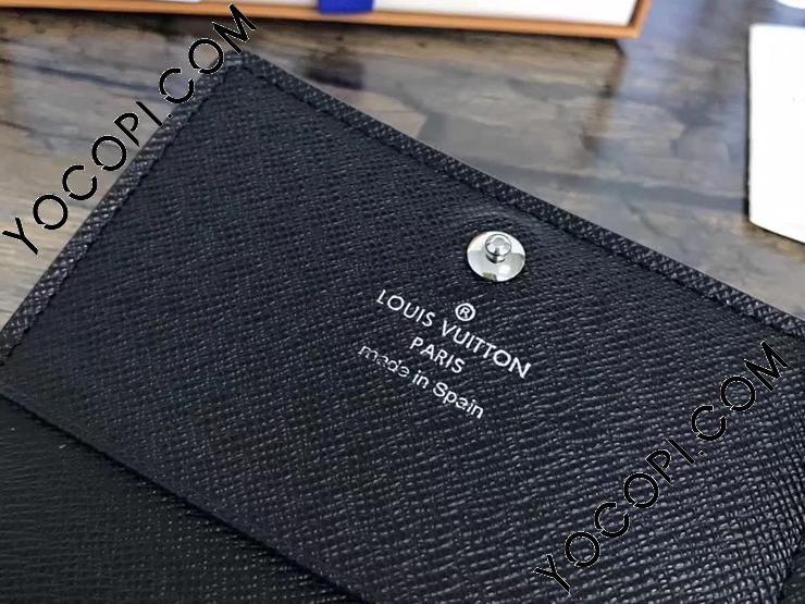 N63338】 LOUIS VUITTON ルイヴィトン ダミエ・グラフィット 財布