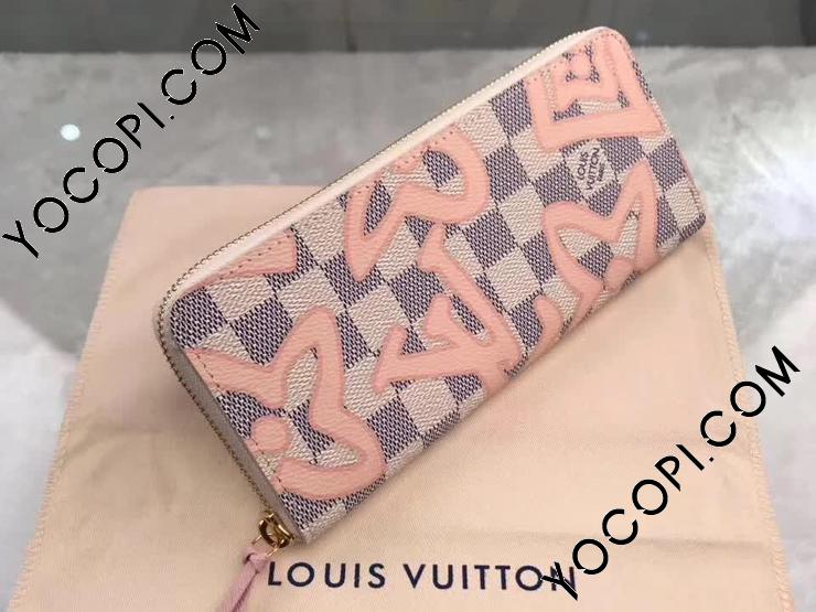 N60099】 LOUIS VUITTON ルイヴィトン ダミエ・アズール 長財布 ...