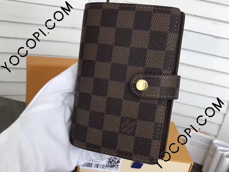 R20700】 LOUIS VUITTON ルイヴィトン ダミエ・エベヌ 手帳 スーパーコピー アジェンダ PM ヴィトン レディース 手帳_ヴィトン  手帳カバー＆レフィル_ルイヴィトンコピー_ブランドコピー優良店