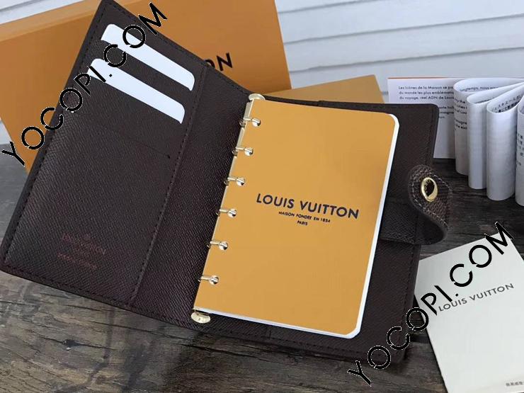 R20700】 LOUIS VUITTON ルイヴィトン ダミエ・エベヌ 手帳 スーパーコピー アジェンダ PM ヴィトン レディース 手帳_ヴィトン  手帳カバー＆レフィル_ルイヴィトンコピー_ブランドコピー優良店