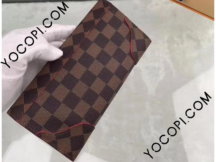 N61221】 LOUIS VUITTON ルイヴィトン ダミエ・エベヌ 長財布 スーパーコピー ポルトフォイユ・カイサ ヴィトン レディース 人気 二つ折り財布  2色可選択 スリーズ_ルイヴィトン 二つ折り財布_ルイヴィトン 財布_ルイヴィトンコピー_ブランドコピー優良店