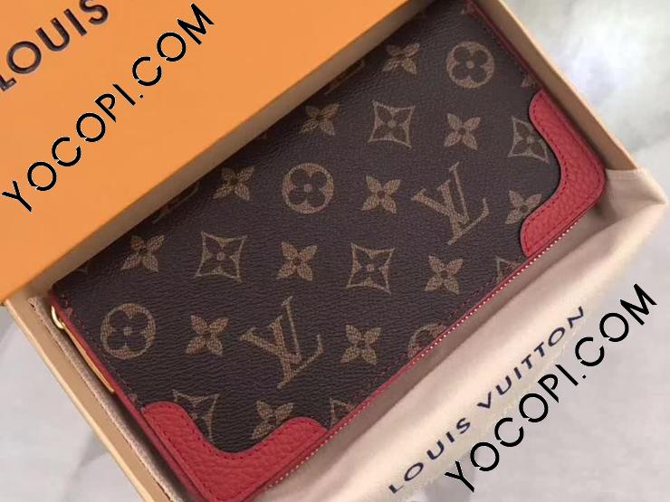 M61854】 LOUIS VUITTON ルイヴィトン モノグラム 財布 コピー ジッピー・ウォレット レティーロ レディース  ラウンドファスナー長財布 2色可選択 スリーズ_ヴィトン ラウンドファスナー財布_ルイヴィトン 財布_ルイヴィトンコピー_ブランドコピー優良店