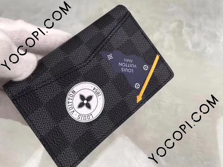 N64440】 LOUIS VUITTON ルイヴィトン ダミエ・グラフィット 財布