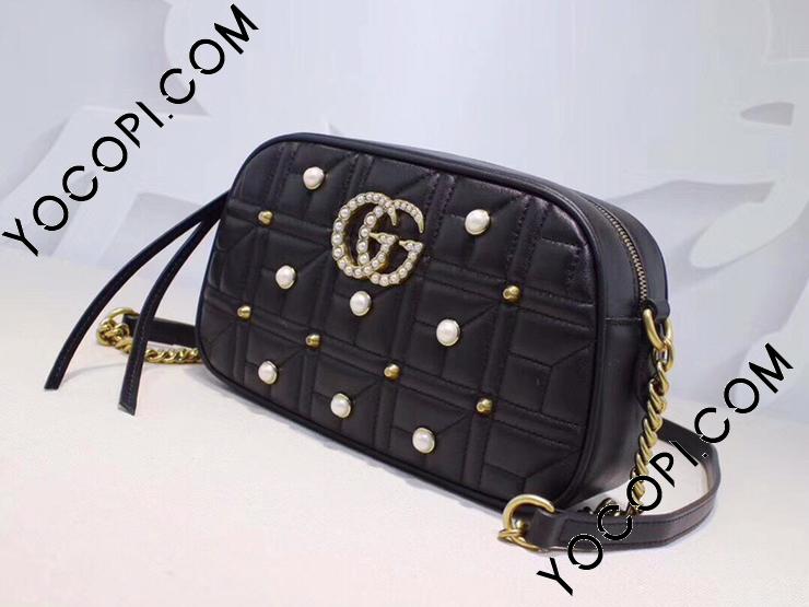 447632 DRWYT 1091】 GUCCI グッチ GGマーモント バッグ スーパー