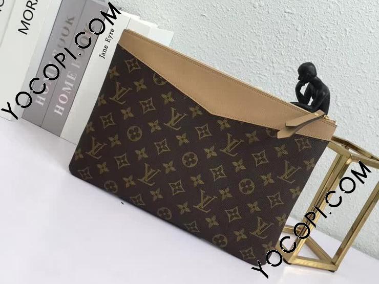 M64591】 LOUIS VUITTON ルイヴィトン モノグラム バッグ コピー デイリーポーチ ヴィトン レディース クラッチバッグ 3色可選択  セサミ_ルイヴィトン クラッチバッグ_ルイヴィトンバッグ_ルイヴィトンコピー_ブランドコピー優良店