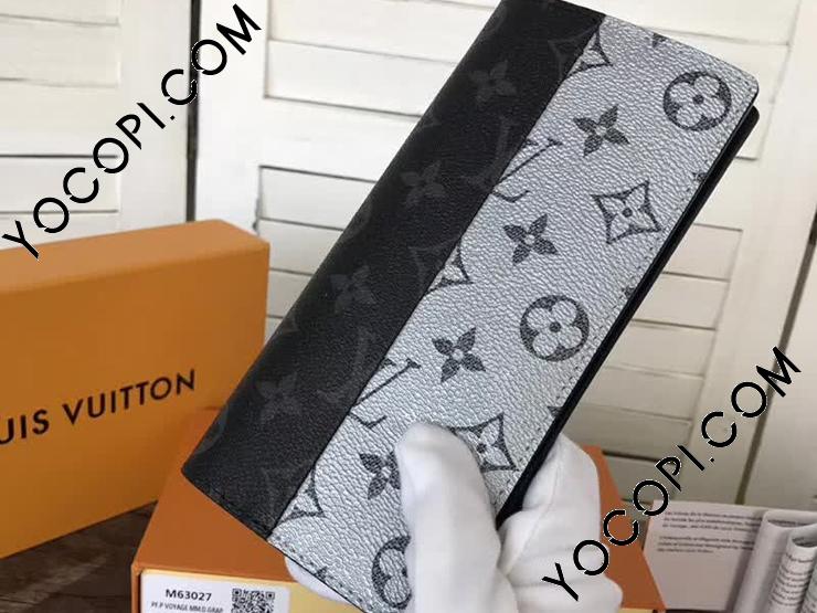 M63027】 LOUIS VUITTON ルイヴィトン モノグラム 財布 スーパーコピー ポルトフォイユ・ブラザ ヴィトン メンズ 二つ折り長財布_ ルイヴィトン 二つ折り財布_ルイヴィトン 財布_ルイヴィトンコピー_ブランドコピー優良店