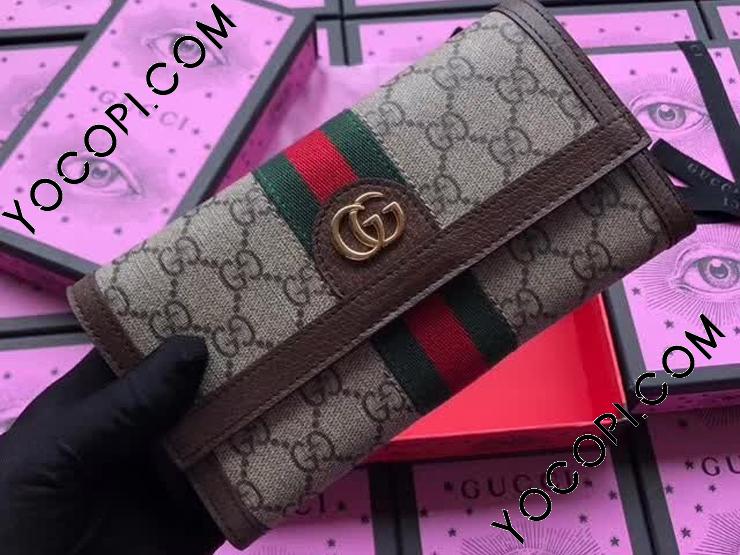 現行品 新品】GUCCI オフィディア コンチネンタルウォレット