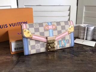 N60119】 LOUIS VUITTON ルイヴィトン ダミエ・アズール 財布 スーパー