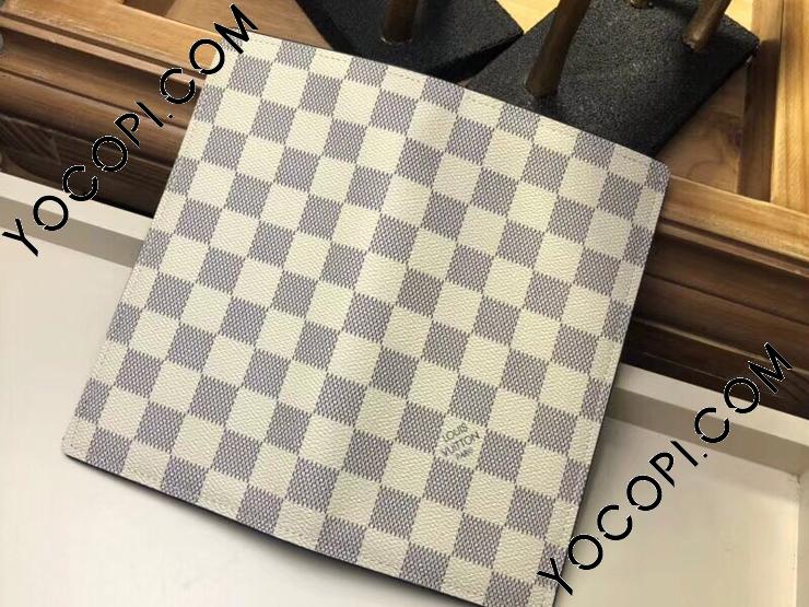 N63506】 LOUIS VUITTON ルイヴィトン ダミエ・アズール 長財布