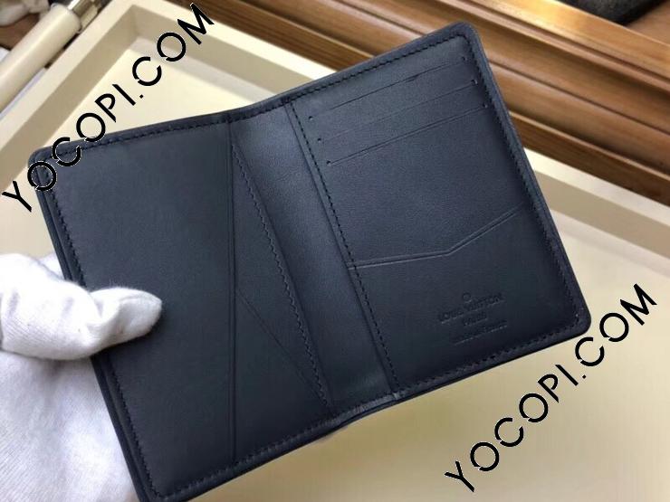 N63505】 LOUIS VUITTON ルイヴィトン ダミエ・アズール 財布 コピー ...