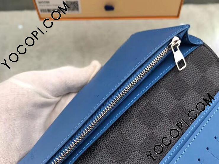 N60088】ポルトフォイユ・ブラザ ヴィトン メンズ 二つ折り財布 ネオン LOUIS VUITTON ルイヴィトン ダミエ・グラフィット 長財布  コピー_ルイヴィトン 二つ折り財布_ルイヴィトン 財布_ルイヴィトンコピー_ブランドコピー優良店