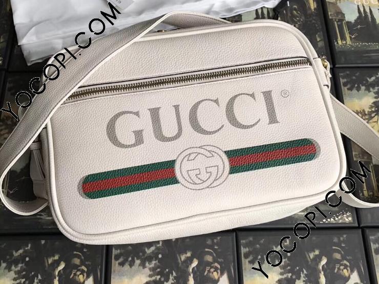 523589 0QRAT 8820】 GUCCI グッチ プリント バッグ スーパーコピー