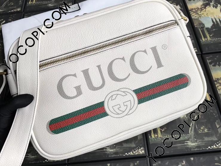 523589 0QRAT 8820】 GUCCI グッチ プリント バッグ スーパーコピー