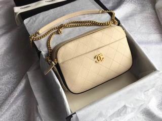 【A57575】 CHANEL シャネル バッグ コピー 18秋冬 プレコレクション カーフスキン ＆ グログラン カメラ ケース レディース ショルダーバッグ 3色可選択