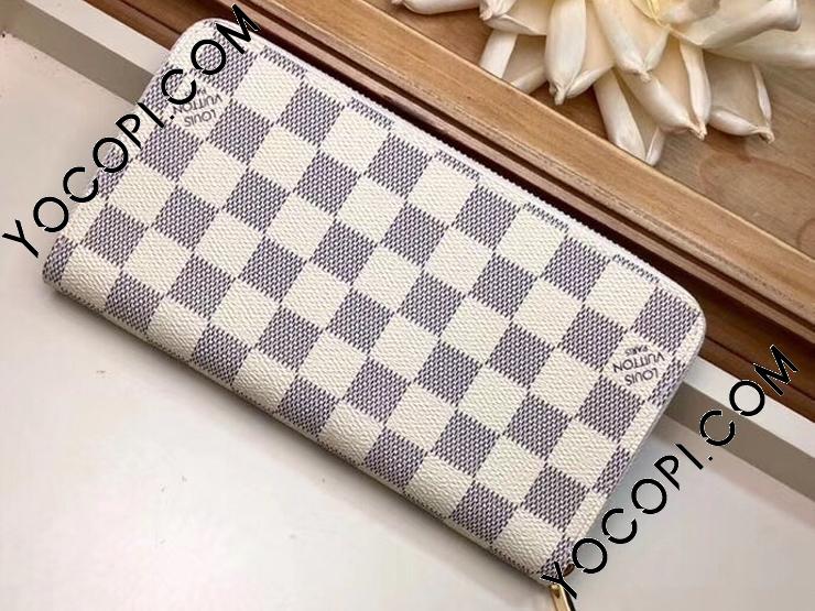 N60139】 LOUIS VUITTON ルイヴィトン ダミエ・アズール 長財布