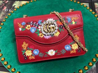 499617 CWGAX red】 GUCCI グッチ バッグ コピー エンブロイダリー