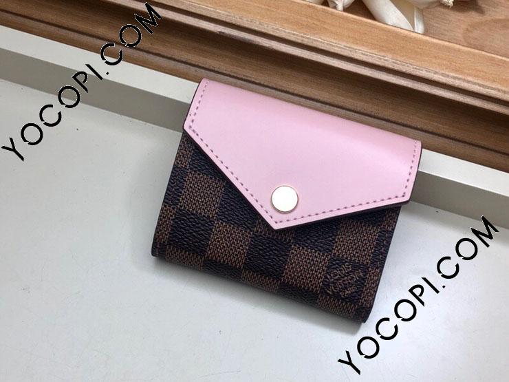 N60167】 LOUIS VUITTON ルイヴィトン ダミエ・エベヌ 財布 コピー