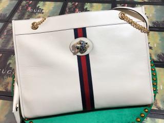 537219 0OLHX 8406】 GUCCI グッチ バッグ スーパーコピー 〔ラジャ〕ラージ トートバッグ レディース ショルダーバッグ  3色可選択 ホワイト_グッチ トートバッグ_グッチ バッグ_グッチコピー_ブランドコピー優良店