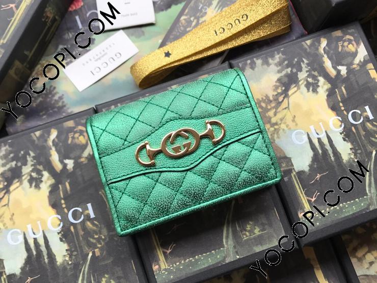 536353 0U1NC 3804】 GUCCI グッチ 財布 コピー ラミネートレザー