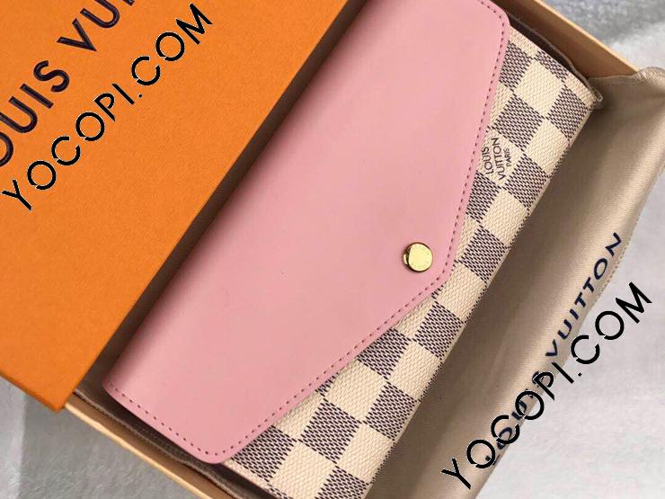 N60232】 LOUIS VUITTON ルイヴィトン ダミエ・アズール 長財布