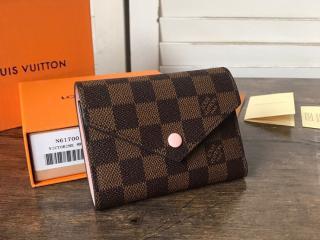 M62171】 LOUIS VUITTON ルイヴィトン エピ 財布 スーパーコピー ポルトフォイユ・ヴィクトリーヌ ヴィトン レディース 三つ折り財布  4色選択可 フューシャ_ルイヴィトン 三つ折り財布_ルイヴィトン 財布_ルイヴィトンコピー_ブランドコピー優良店