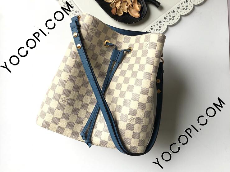 N40153】 LOUIS VUITTON ルイヴィトン ダミエ・アズール バッグ コピー ネオノエ レディース ショルダーバッグ 3色可選択  ブルーエ_ルイヴィトン ショルダーバッグ_ルイヴィトンバッグ_ルイヴィトンコピー_ブランドコピー優良店