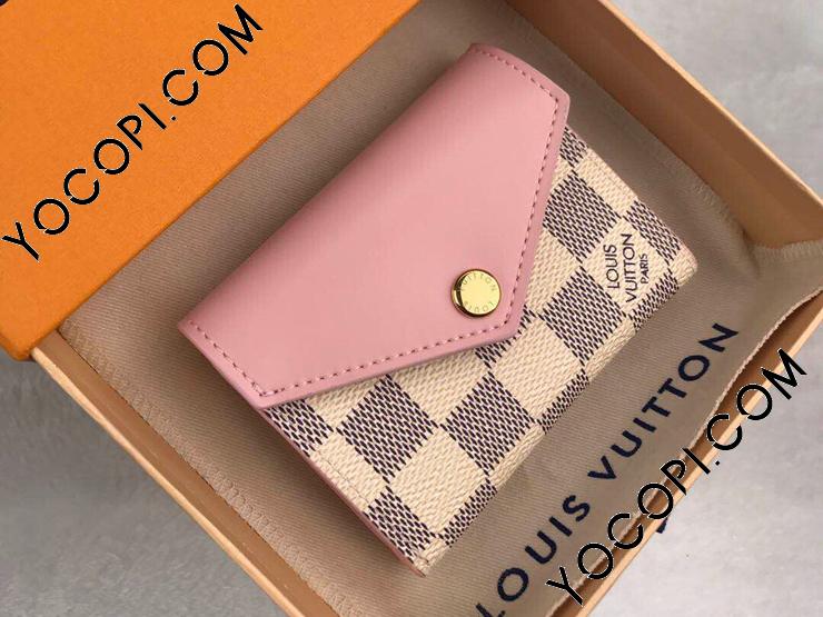 N60168】 LOUIS VUITTON ルイヴィトン ダミエ・アズール 財布 スーパー