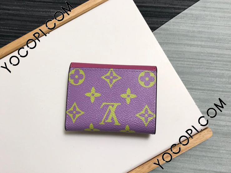 M67670】 LOUIS VUITTON ルイヴィトン モノグラム 財布 コピー ポルトフォイユ・ゾエ レディース 三つ折り財布 3色可選択 ピンク_ルイヴィトン  三つ折り財布_ルイヴィトン 財布_ルイヴィトンコピー_ブランドコピー優良店