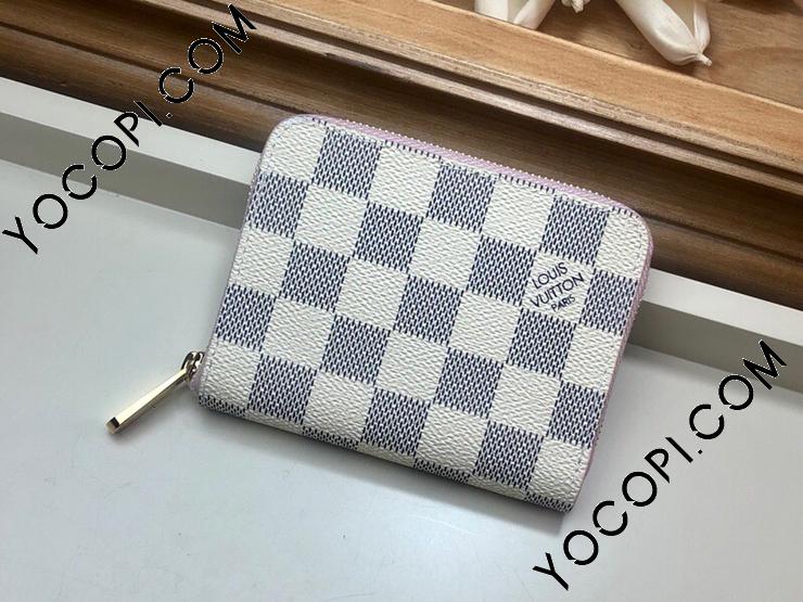 N60229】 LOUIS VUITTON ルイヴィトン ダミエ・アズール 財布 コピー ジッピー・コインパース レディース ラウンドファスナー財布_ ヴィトン ラウンドファスナー財布_ルイヴィトン 財布_ルイヴィトンコピー_ブランドコピー優良店