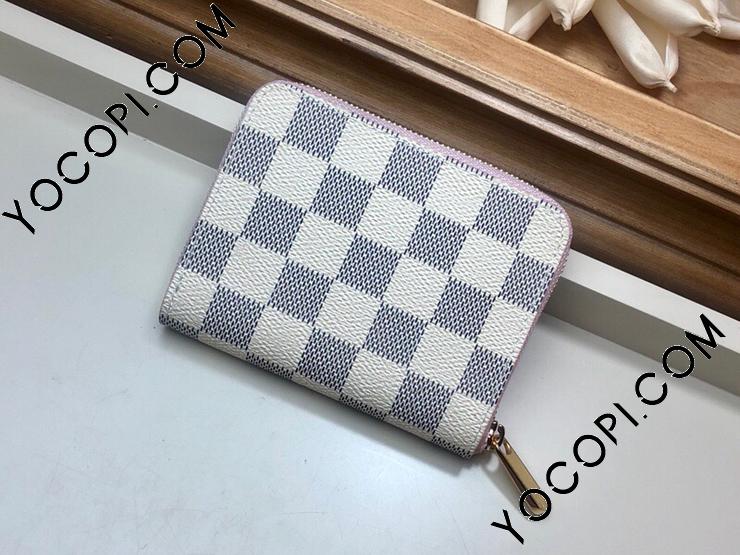 N60229】 LOUIS VUITTON ルイヴィトン ダミエ・アズール 財布 コピー ジッピー・コインパース レディース ラウンドファスナー財布_ ヴィトン ラウンドファスナー財布_ルイヴィトン 財布_ルイヴィトンコピー_ブランドコピー優良店