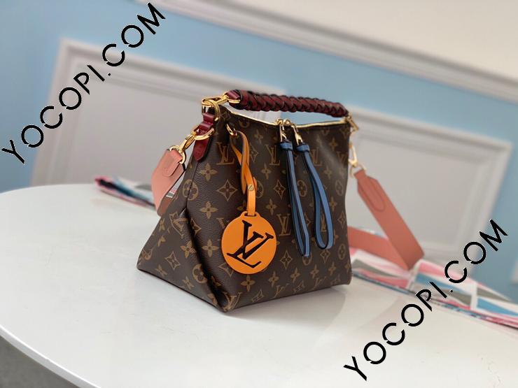 M55090】 LOUIS VUITTON ルイヴィトン モノグラム バッグ スーパーコピー ミニジップドホーボー ハンドバッグ レディース  ショルダーバッグ_ルイヴィトン ショルダーバッグ_ルイヴィトンバッグ_ルイヴィトンコピー_ブランドコピー優良店