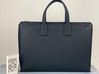 337.12.P57-100】 LOEWE ロエベ バッグ スーパーコピー Goya Thin Briefcase ゴヤ THIN ブリーフケース  メンズ ビジネスバッグ 3色可選択 ブラック_ロエベ ショルダーバッグ_ロエベ バッグ_ロエベコピー_ブランドコピー優良店