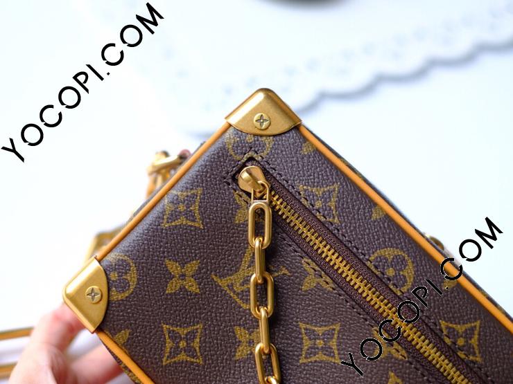 M68906】 LOUIS VUITTON ルイヴィトン モノグラム バッグ コピー ミニ・ソフトトランク メンズ ショルダーバッグ_ルイヴィトン  ショルダーバッグ_ルイヴィトンバッグ_ルイヴィトンコピー_ブランドコピー優良店