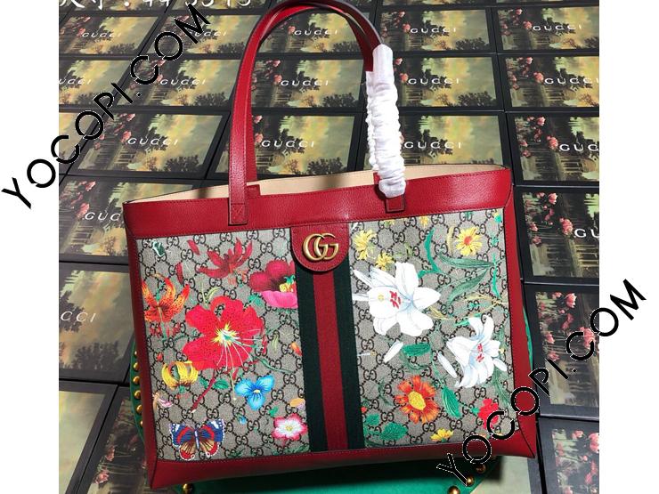 ののみです GUCCI トートバッグ nHOWz-m89798483918 フローラ らくらくメ