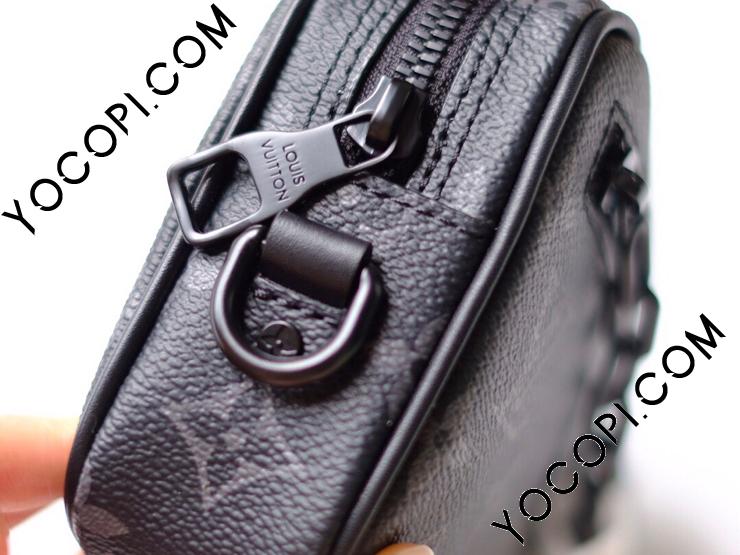 M68321】 LOUIS VUITTON ルイヴィトン モノグラム・エクリプス バッグ コピー ポシェット・ヴォルガ メンズ クラッチバッグ_ ルイヴィトン クラッチバッグ_ルイヴィトンバッグ_ルイヴィトンコピー_ブランドコピー優良店