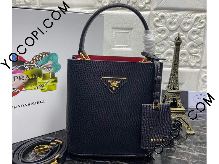 1BA217-5-S】 PRADA プラダ バッグ コピー S級品 Saffiano パニエ