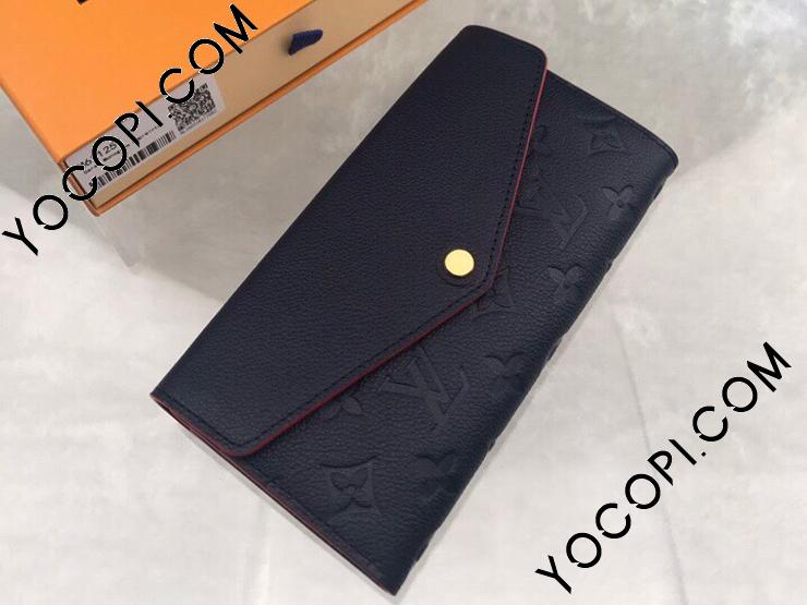 M62125】 LOUIS VUITTON ルイヴィトン モノグラム・アンプラント 長財布 スーパーコピー ポルトフォイユ・サラ レディース 二つ折り 財布 5色可選択 マリーヌルージュ_ルイヴィトン 二つ折り財布_ルイヴィトン 財布_ルイヴィトンコピー_ブランドコピー優良店