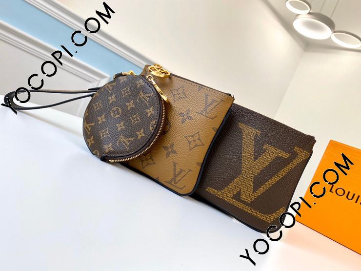 M48756】 LOUIS VUITTON 20SS ルイヴィトン モノグラム バッグ コピー ポシェット・トリオ レディース クラッチバッグ_ルイヴィトン  クラッチバッグ_ルイヴィトンバッグ_ルイヴィトンコピー_ブランドコピー優良店