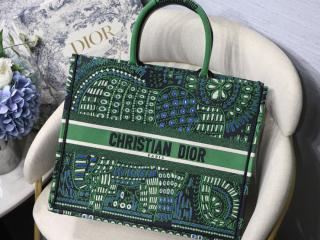 【M1286ZWAO_M55E】 DIOR ディオール バッグ スーパーコピー “DIOR BOOK TOTE” “ディオールアニマル” レディース トートバッグ