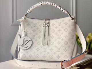 M56073】 LOUIS VUITTON ルイヴィトン マヒナ バッグ スーパーコピー ボーヴル・ホーボー ハンドバッグ レディース ショルダーバッグ  3色可選択 ノワール_ルイヴィトン ショルダーバッグ_ルイヴィトンバッグ_ルイヴィトンコピー_ブランドコピー優良店