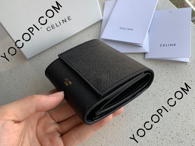 10B573BEL-S-4】 CELINE S級品 セリーヌ 財布 スーパーコピー スモール