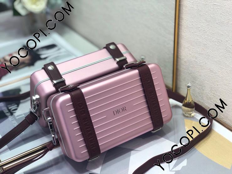 2DRCA295YWT_H30E】 DIOR AND RIMOWA ディオール バッグ スーパーコピー アルミニウム＆グレインドカーフスキン パーソナル  クラッチバッグ 4色可選択_ディオール バッグ_ディオールコピー_ブランドコピー優良店