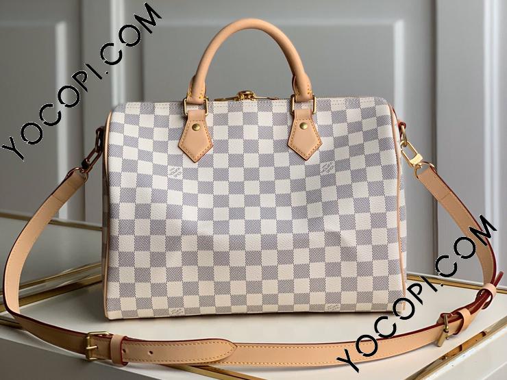 N41373】 LOUIS VUITTON ルイヴィトン ダミエ・アズール バッグ スーパーコピー Speedy スピーディ・バンドリエール 30  ハンドバッグ レディース ショルダーバッグ_ルイヴィトン ショルダーバッグ_ルイヴィトンバッグ_ルイヴィトンコピー_ブランドコピー優良店