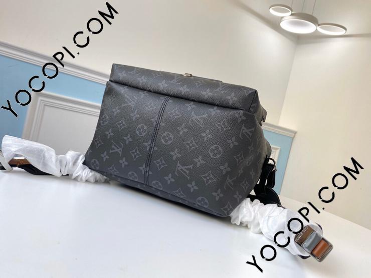 M57959 Louis Vuitton Monogram Seal Armand Backpack-Black.mp4 on Vimeo